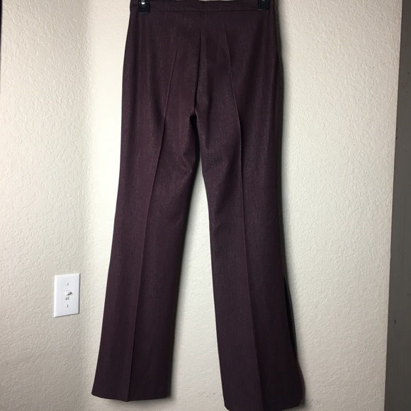 Vertigo Burgundy Tuxedo Stretch Suit Slit Leg - Picture 11 of 16